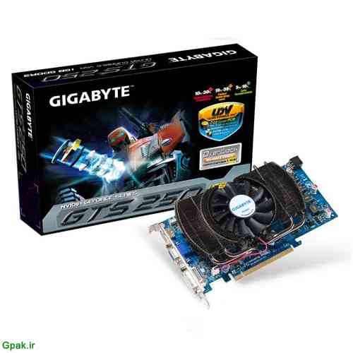 دانلود فایل آپدیت کارت گرافیک گیگابایت GigaByte GV-N250OC-1GI Firmware Update