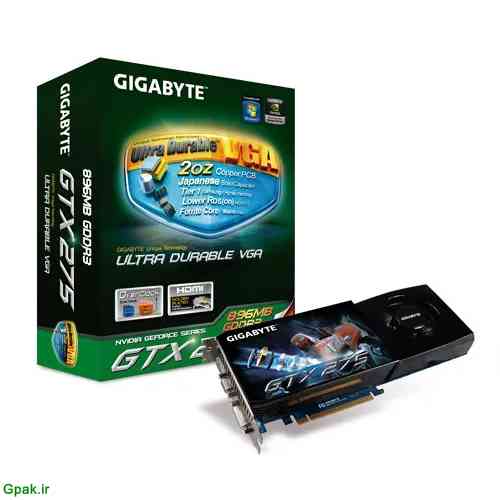 دانلود فایل آپدیت کارت گرافیک گیگابایت GigaByte GV-N275UD-896I Firmware Update